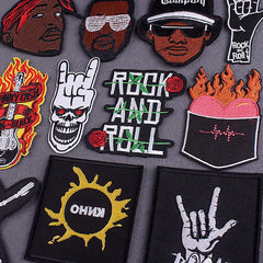 Bügelaufkleber - Rockband