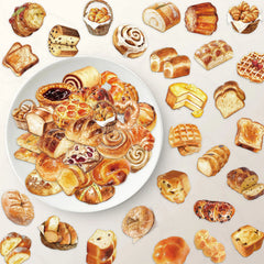 Sticker‑Set - Transparente Brot‑Sticker (10‑50 Stk.)