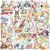 Sticker-Set - 50 Kaninchen