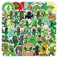 Sticker-Set - Lustige Kakteen (10/30/53 Stück)