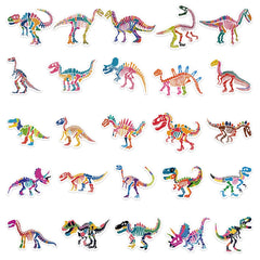 Sticker-Set - Lustige Dinosaurier (10/30/50 Stück)