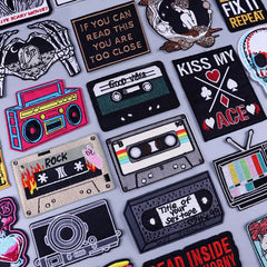 Bügelaufkleber - Rock