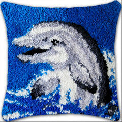 Knüpfset - Eule‑Papagei‑Einhorn Knüpfkissen‑Set