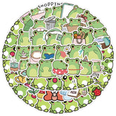 Sticker-Set - Niedliche Frösche (10/30/50 Stück)
