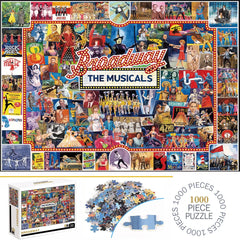 1000 Teile Puzzle - Broadway