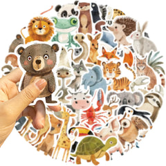 Sticker-Set - 50 Kinderbuch-Tiere