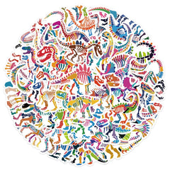 Sticker-Set - Lustige Dinosaurier (10/30/50 Stück)