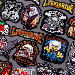 Bügelaufkleber - Live‑to‑Ride