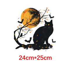 Bügelaufkleber - Punk-Style Mondnacht