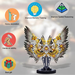 3D Metall-Puzzle - Athena
