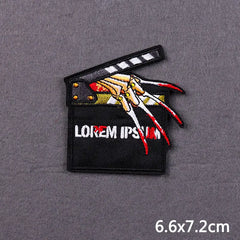 Bügelaufkleber - Schädel