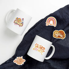 Sticker-Set - 50 Boho Hippie