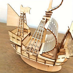 3D Holz-Puzzle - Schiffsmodell