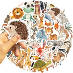 Sticker-Set - 50 Kinderbuch-Tiere