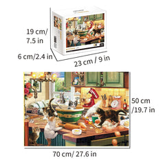 1000 Teile Puzzle - Segelschiffe