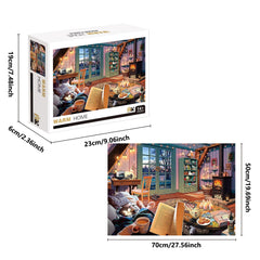1000 Teile Puzzle - Moraine-See