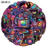 Sticker‑Set - Süße Neon‑Light Sticker (10‑50 Stk.)