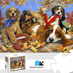 1000 Teile Puzzle - Mittelmeerhafen