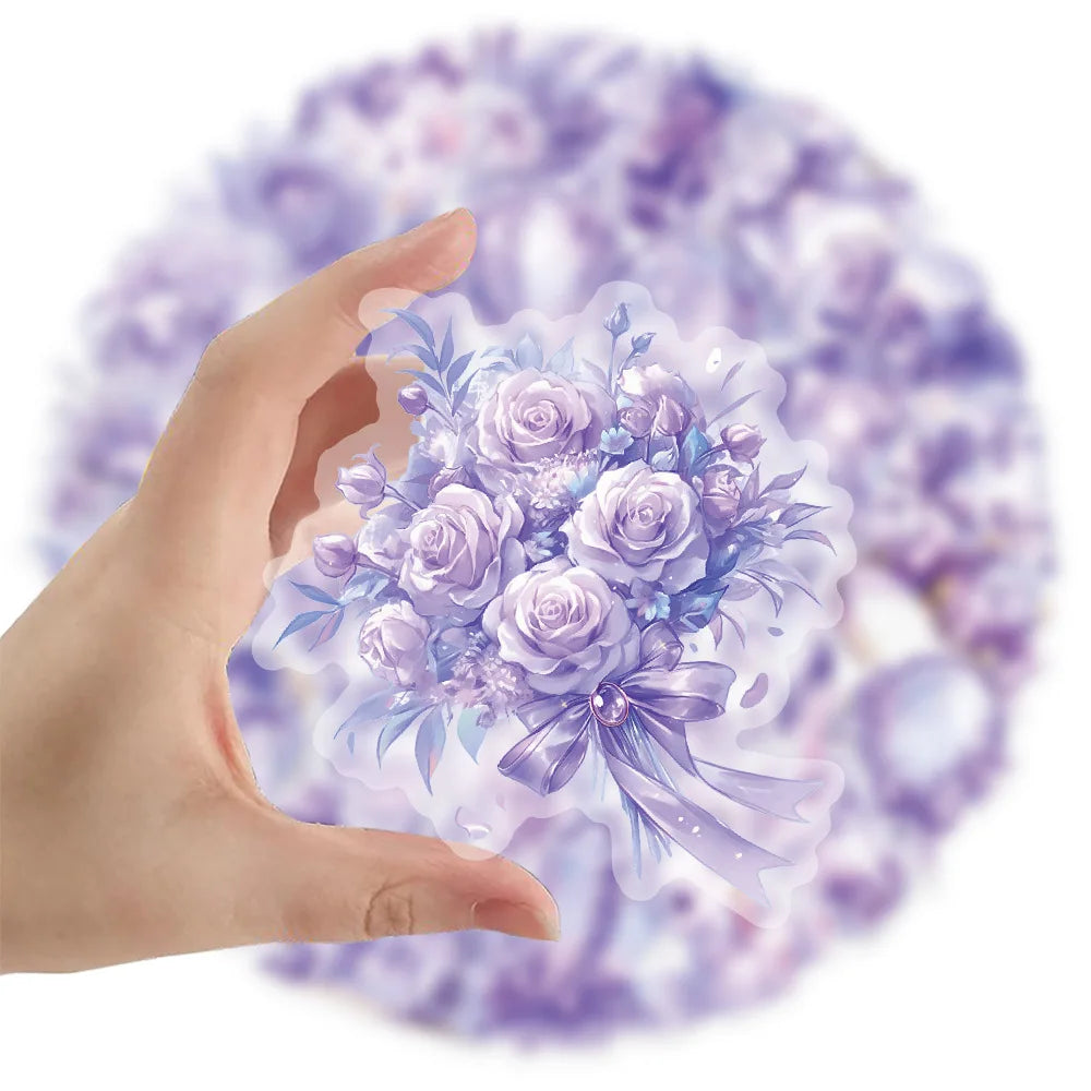 Sticker‑Set - Lila Traum‑Sticker (10‑50 Stk.)