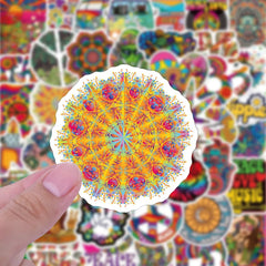 Sticker‑Set - Hippie Graffiti‑Sticker (10‑53 Stk.)