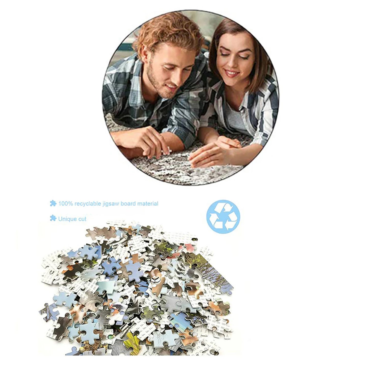 1000 Teile Puzzle - Drei Geier