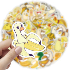 Sticker-Set - Bananen und Enten (10/30/54 Stück)