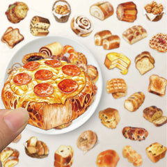 Sticker‑Set - Transparente Brot‑Sticker (10‑50 Stk.)