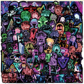 Sticker‑Set - Anime Mix Neon‑Sticker (50 / 100 Stk.)