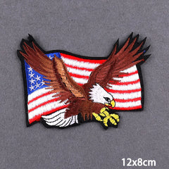 Bügelaufkleber - Motorrad