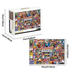 1000 Teile Puzzle - Broadway