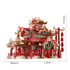 3D Metall-Puzzle - Chinesisches Restaurant