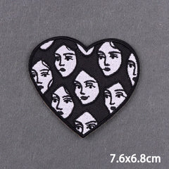 Bügelaufkleber - Pilz