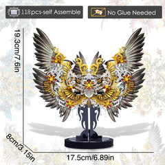 3D Metall-Puzzle - Athena