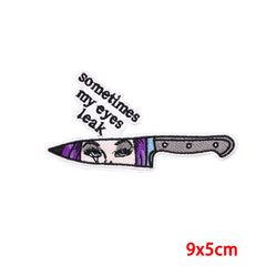 Bügelaufkleber - Messer zum Aufbügeln