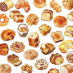 Sticker‑Set - Transparente Brot‑Sticker (10‑50 Stk.)
