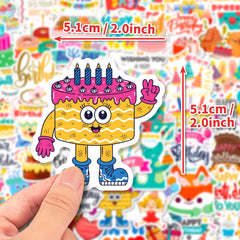 Sticker-Set - 50 Geburtstag