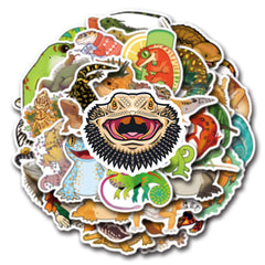 Sticker-Set - Eidechsen (10/30/55/110 Stück)