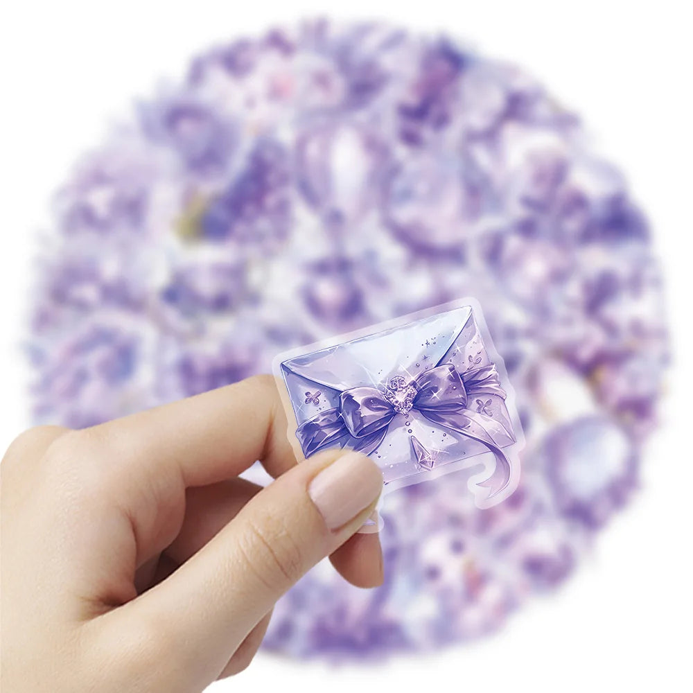Sticker‑Set - Lila Traum‑Sticker (10‑50 Stk.)