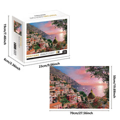 1000 Teile Puzzle - Positano AmalfikĂĽste