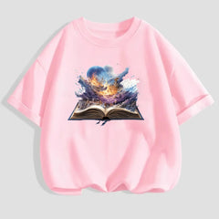 Bügelaufkleber - 15cm Traumland-Bücher