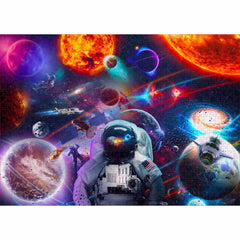 1000 Teile Puzzle - Weltraum