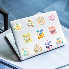 Sticker-Set - 50 Motivierende Aufkleber