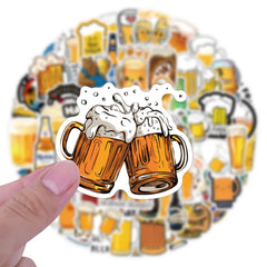 Sticker‑Set - Bier Cartoon‑Sticker (10‑110 Stk.)