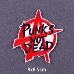 Bügelaufkleber - Schädel