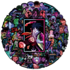 Sticker‑Set - Anime Mix Neon‑Sticker (50 / 100 Stk.)