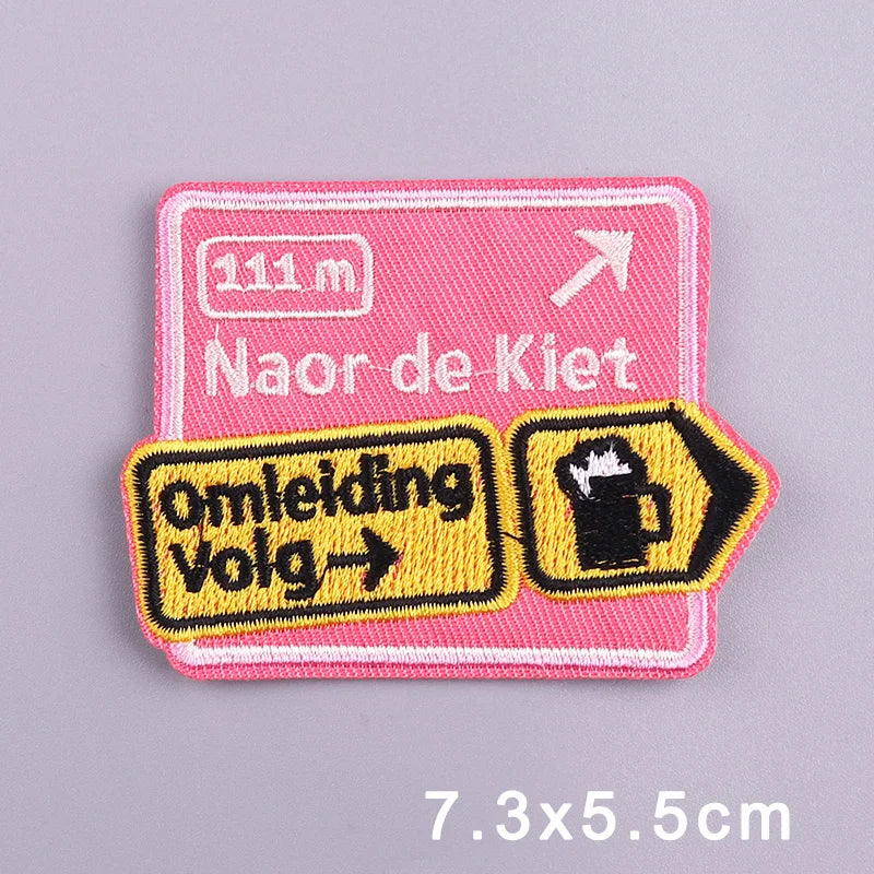 Bügelaufkleber - Frosch