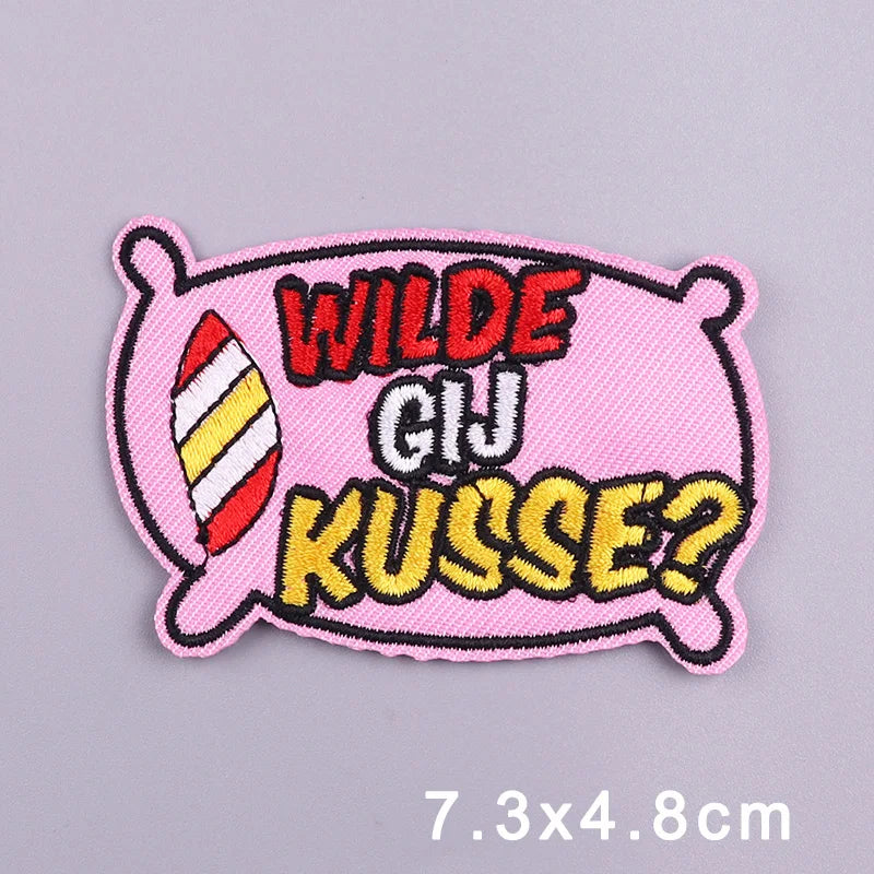 Bügelaufkleber - Frosch