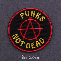 Bügelaufkleber - Punk