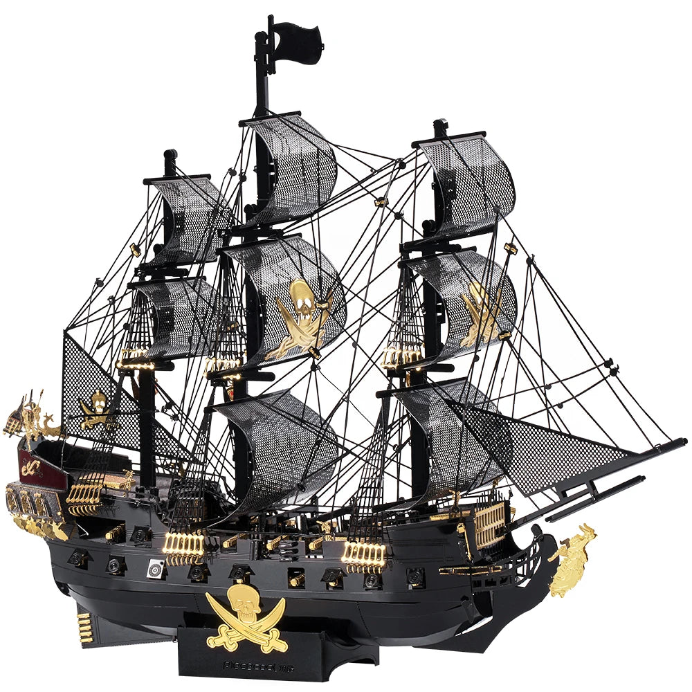 3D Metall-Puzzle - Black Pearl Schiff