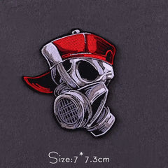 Bügelaufkleber - Fuchsmaske